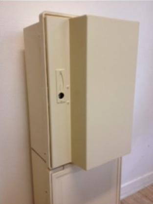 [8500362] PORTE COFFRET S300 POUR COMPTEURS A PISTONS G16 ET G25 110MM 8500362