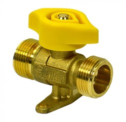 [FAV6410028] ROBINET 1/4 TOUR INSTAL INTERIEURE 20 B M 3/4" / M 3/4" A SOUDER CU18 NF115 ROB404